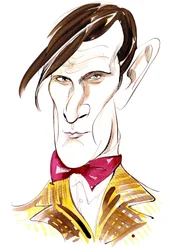 Matt Smith como Doctor Who en la serie de televisión de la BBC del mismo nombre